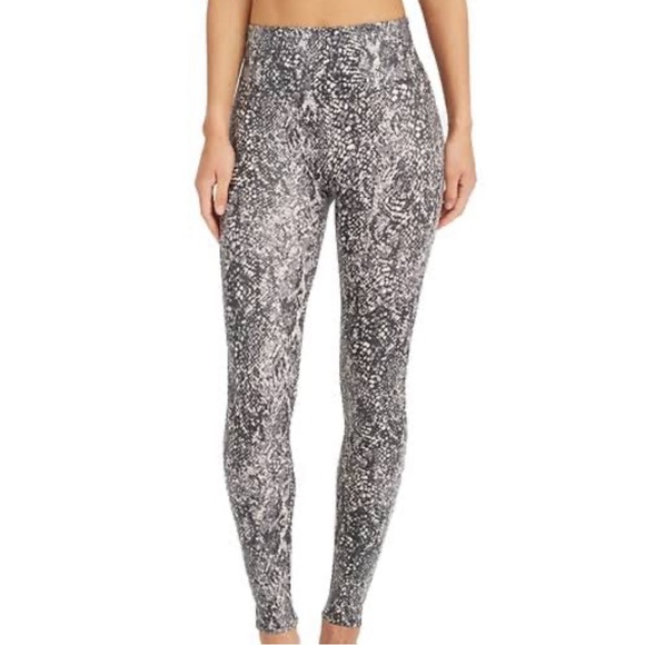 SPANX Pants - SPANX Faux Leather Snake Shine Leggings